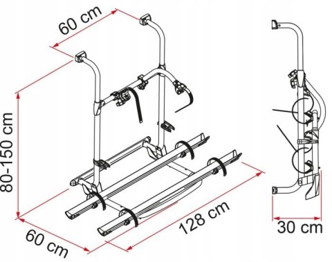 Bagażnik rowerowy Carry-Bike PRO N - Fiamma