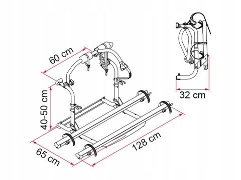 Bagażnik rowerowy Fiamma Carry-Bike CL Black