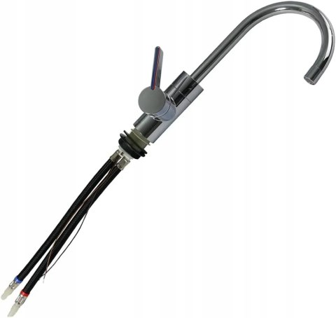 Kran wylewka bateria przyczepy kampera Comet Lucca wysoki wygięty