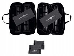 Łóżko piętrowe XL z kieszeniami bocznymi - antracytowe