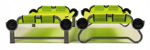 Łóżko piętrowe dla dzieci Kids-O-Bunk limonkowo-zielone