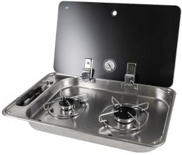 PŁYTA GAZOWA KUCHENKA 2 PALNIKI DO ZABUDOWY CAN FC 1336-S