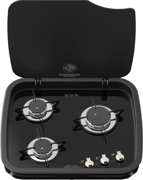 Płyta kuchenna gazowa 3-palnikowa Topline Seria 169 - Thetford