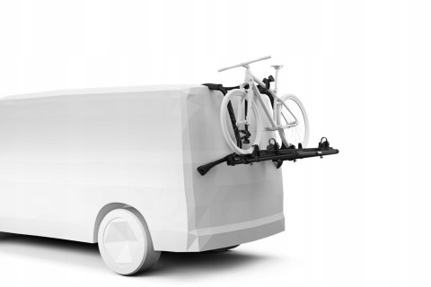 THULE WANDERWAY 2 UCHWYT ROWEROWY NA TYLNĄ KLAPĘ DO VW T6 NA 2 ROWERY BLACK
