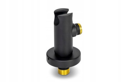 Zestaw prysznicowy - czarny mat 33mm wąż 150cm