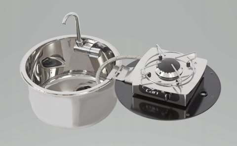 Zlew z kuchenką Can LC1701