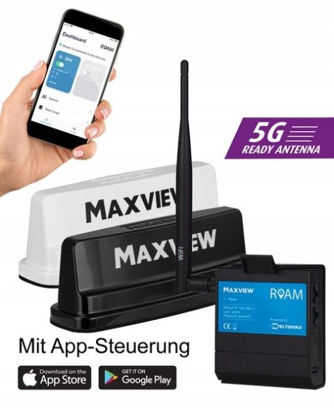 Antena LTE / WIFI Maxview-ROAM Campervan - czarna