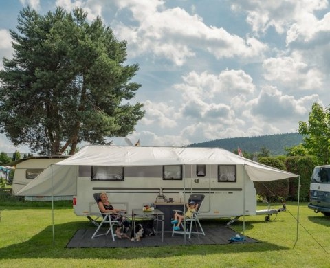 Daszek przeciwsłoneczny do przyczepy kempingowej Como 900x240cm