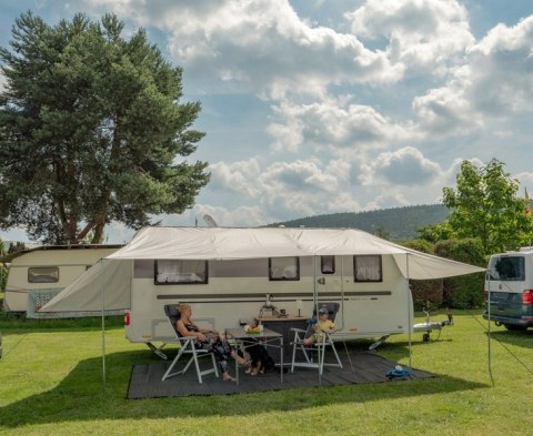 Daszek przeciwsłoneczny do przyczepy kempingowej Como 900x240cm