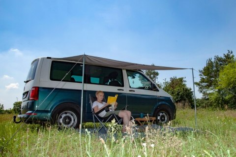 Daszek przeciwsłoneczny do przyczepy samochodu kampingowego Como 450x240cm