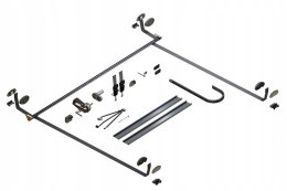 Elektryczna regulacja wysokości opuszczanego łóżka bez ramy i stelaża