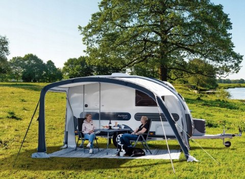 Nadmuchiwany namiot przedni Reimo do przyczepy kempingowej Adria Air 391