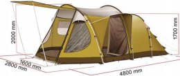 Namiot kempingowy Bregenz 2 Z5 dla 4 osób