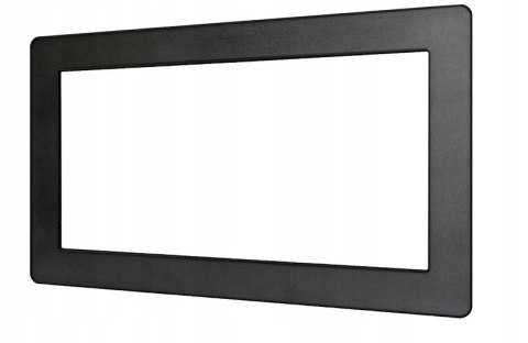 Osłona ramki wewnętrznej 700mmx300mm, czarna Acrylight