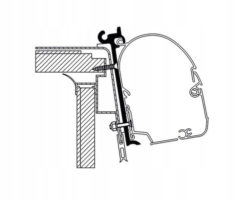 Adapter markizy Thule Pilote 4m