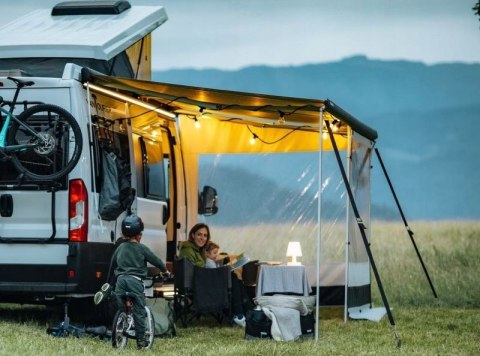 Markiza ścienna do kampera przyczepy Omnistor 5200 czarna 3,75 Thule