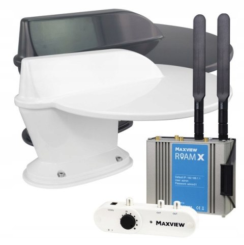 System internetowy i telewizyjny Maxview Roam X Combo antracytowy