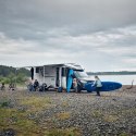 Thule Omnistor 5200 3,5m biała szzafirowy niebieski