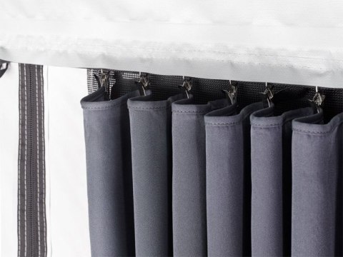 Zasłony do zabudowy Residence G3 Curtains Grey 4,50-5,00 m Thule