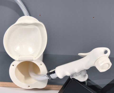 Zestaw prysznicowy do miksera zewnętrznego fi 65