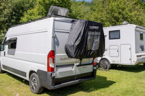 Carbest pokrowiec na 2-3 rowery na bagażnik kampera