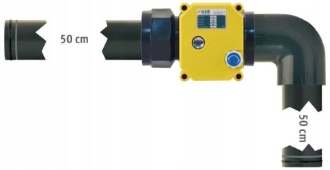 Elektryczny zawór kulowy LILIE GrauGELB 1 1/4"