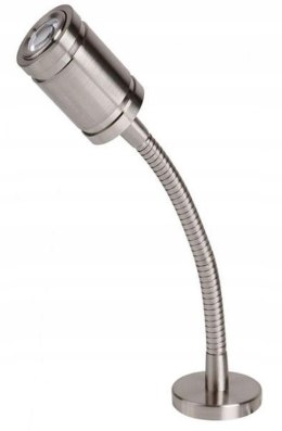 Lampka do kampera ścienna niklowana Led do czytania