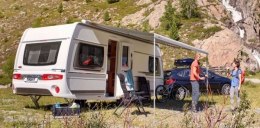 Markiza 6300 Omnistor Thule 4,5m x 2,5m Mystic Grau