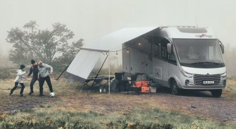 Markiza dachowa Omnistor 9200 White 4.5 Mystic Grey Thule