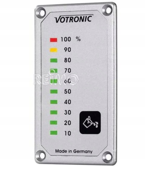 Panel informacyjny Led - wskaźnik zapełnienia ścieków - Votronic