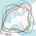 System satelitarny Bluetooth ASR 900 Flat Skew DF podwójny konwerter