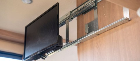 UCHWYT DO TV TELEWIZORA ŚCIENNY BOCZNY DO KAMPERA LIPPERT ROSE 1 10kg