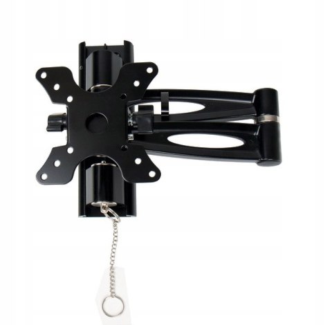 Uchwyt do telewizora Carbest Simon Luxury czarny black glossy 2 x 175mm