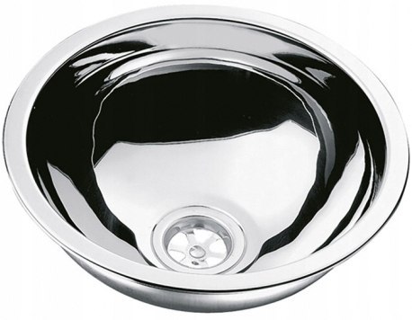 Zlewozmywak okrągły stal nierdzewna firmy Carbest